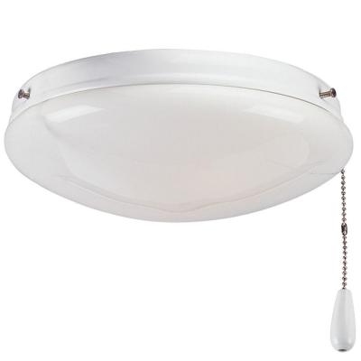 AirPro 2-Light White Ceiling Fan Light